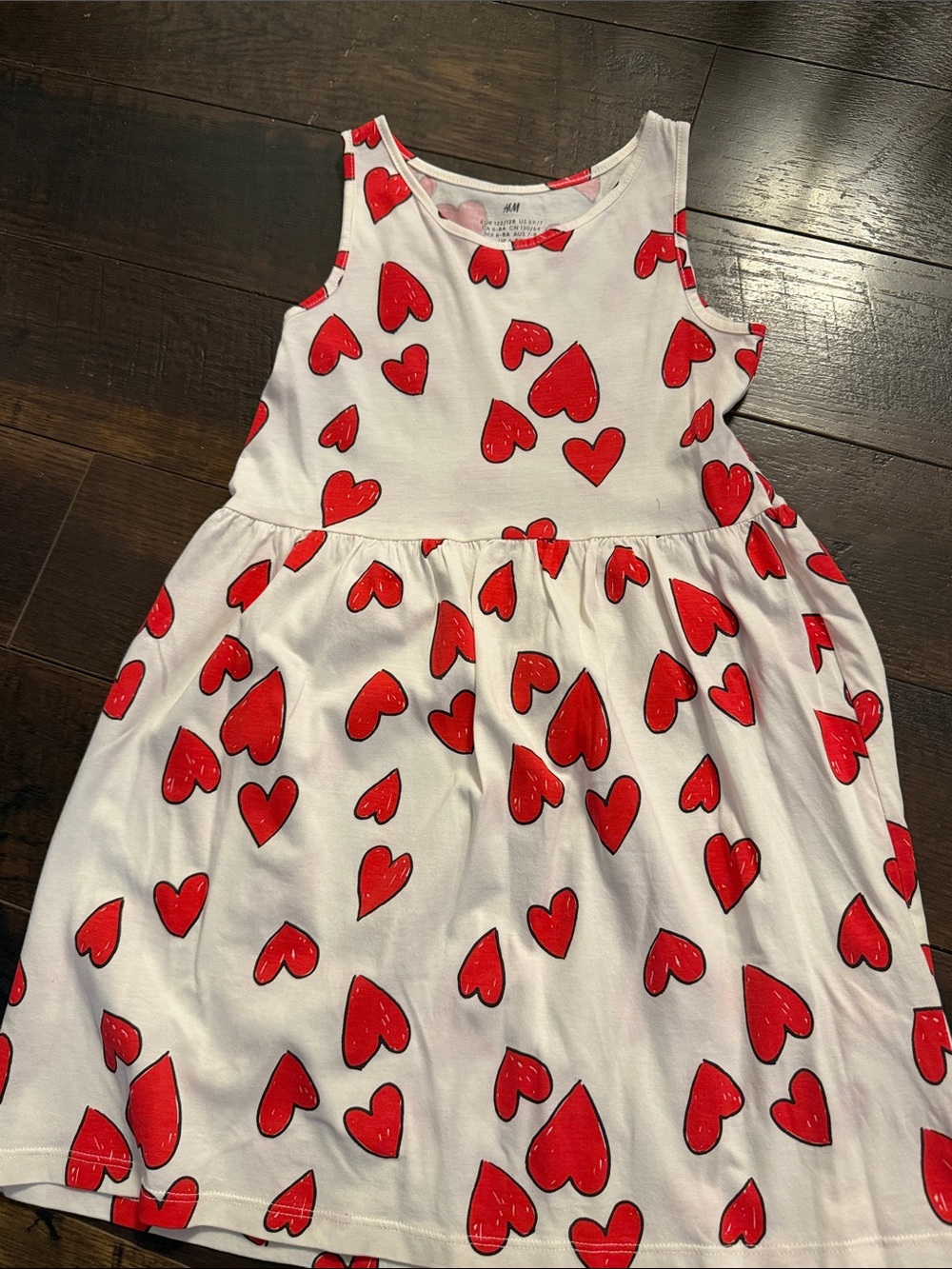 H&M Girls' Mixed Print Summer Dresses -like new 16 different dresses size 6x - 7 - Picture 4 of 16